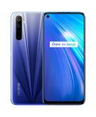 Realme 6 IN Version 6.5 inch FHD plus 90Hz Ultra Smooth Display 120Hz Touch-Sensing Android 10 4300mAh 30W Flash Charge 64MP AI Quad Rear Cameras 3-Card Slot 6GB 128GB Helio G90T Octa Core 4G Comet Blue