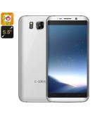 E-Ceros E-Ceros C8 Edge Smartphone - Dual-IMEI, 3G, Android 6.0, Quad-Core CPU, 5.5-Inch Display, Google Play, Bluetooth 4.0 (Blue)