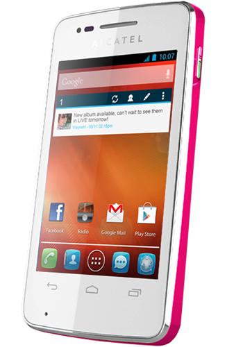 Alcatel One Touch S'Pop White Hot Pink
