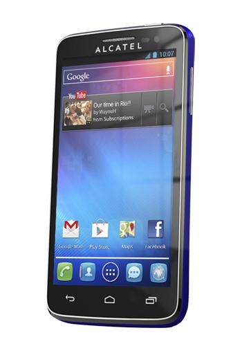 Alcatel One Touch X'Pop Black Ocean Blue