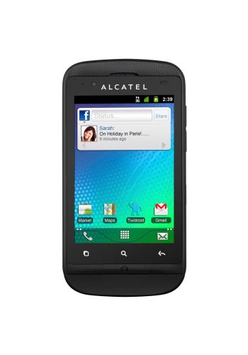 Alcatel OT-918 Dual Sim Black