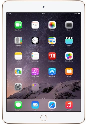 Apple iPad mini 3 Wi-Fi + 4G 128GB Goud