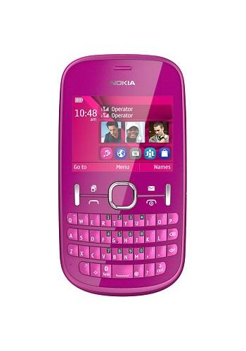 Nokia Asha 200 Pink AZERTY