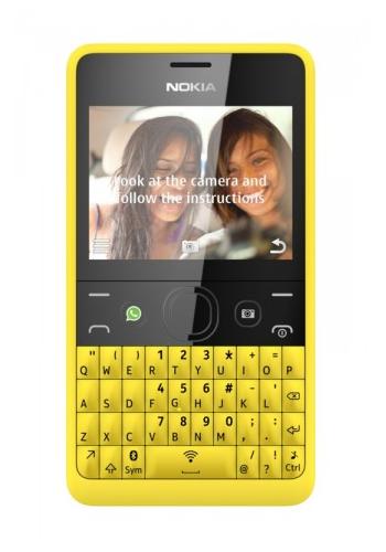 Nokia Asha 210 Yellow Qwerty