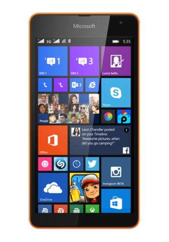Microsoft Lumia 535 WP 8.1 8GB Single-Sim Orange