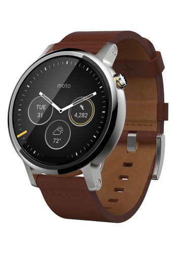 Moto 360 2 Dali Cognac Leather - L