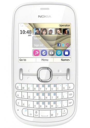 Nokia Asha 201 White