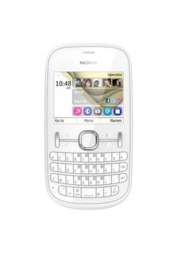 Nokia Asha 201 White AZERTY