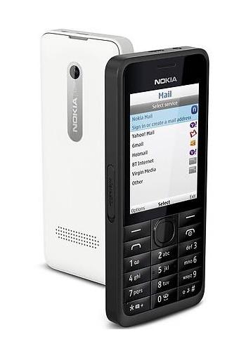 Nokia 301 Dual Sim White