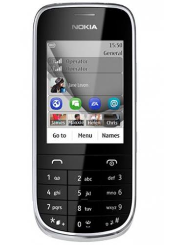 Nokia Asha 202 Silver White