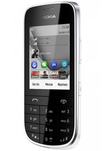 Nokia Asha 202 Silver White