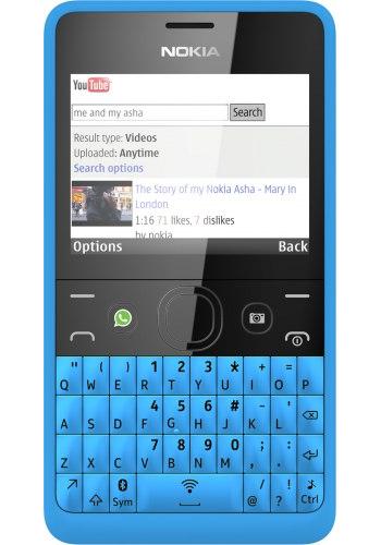 Nokia Asha 210 Dual Sim Blue