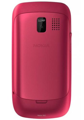 Nokia Asha 302 Plum Red