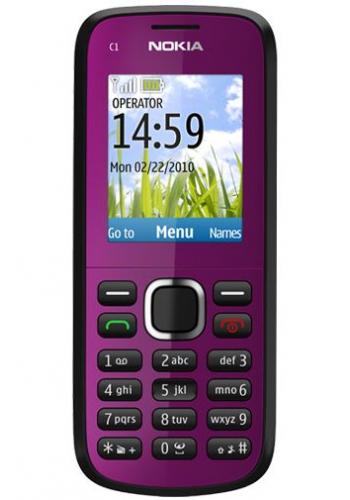 Nokia C1-02 Dark Purple
