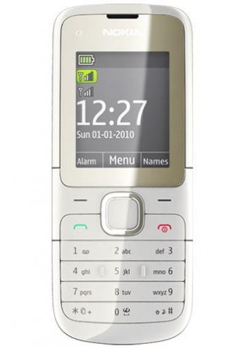 Nokia C2-00 (Dual Sim) Snow White
