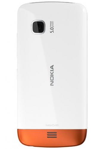 Nokia C5-03 White Orange