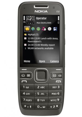 Nokia E52 Navigation Black