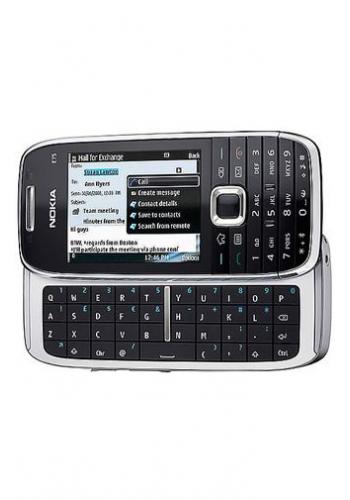 Nokia E75 Silver Black