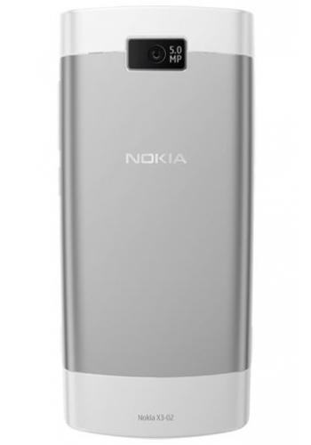 Nokia X3-02.5 White Silver