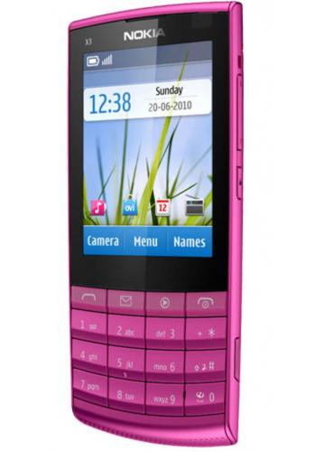 Nokia X3-02i Touch and Type Pink