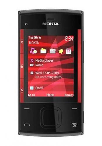 Nokia X3 Black Red