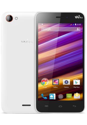WIKO Jimmy 4.5 inch Dual-SIM Smartphone Android 4.4 1.3 GHz Quad Core Wit, Oranje Wit Oranje Wit Oranje