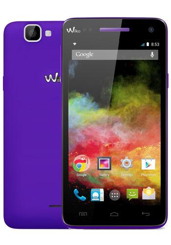 WIKO Rainbow 4G 5 inch Smartphone Android 4.2 1.3 GHz Quad Core Lila
