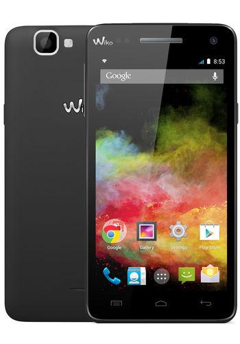 WIKO Rainbow 4G 5 inch Smartphone Android 4.2 1.3 GHz Quad Core Zwart Zwart Zwart