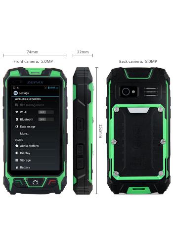 ZGPAX S9 Green Black